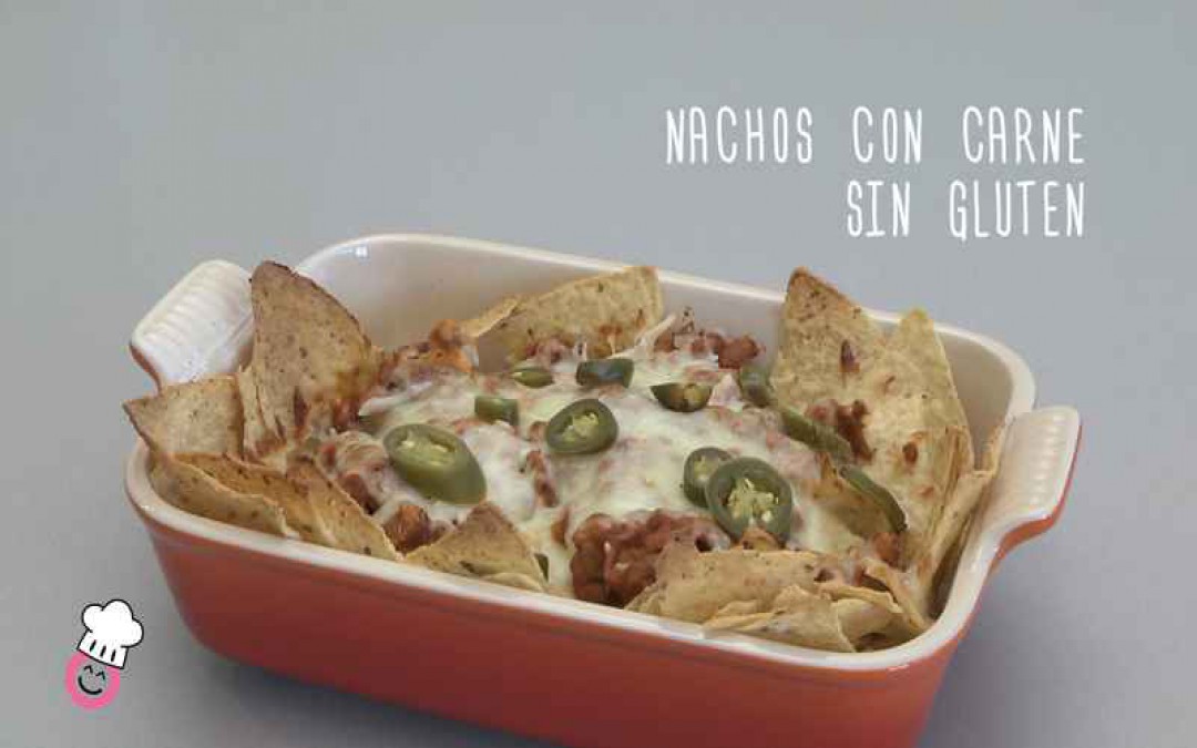 Nachos con carne sin gluten