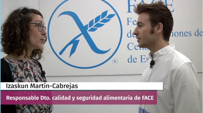 Menú sin gluten preparado por FACE.