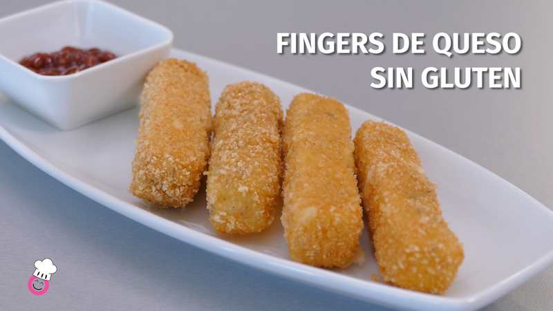 Fingers de queso sin gluten