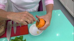 Mandarinas con chocolate sin gluten