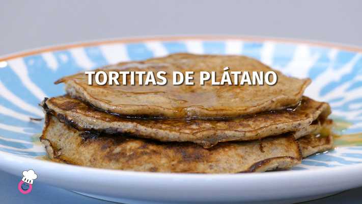 Tortitas de plátano sin gluten