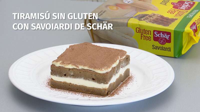 Tiramisú sin gluten con Savoiardi de Schär