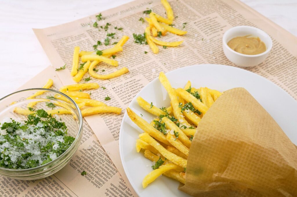 ¿Las patatas fritas tienen gluten?